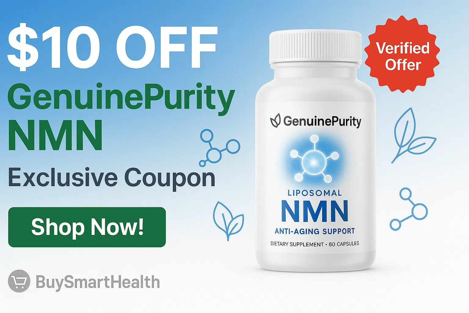 Genuine Purity NMN Discount Code