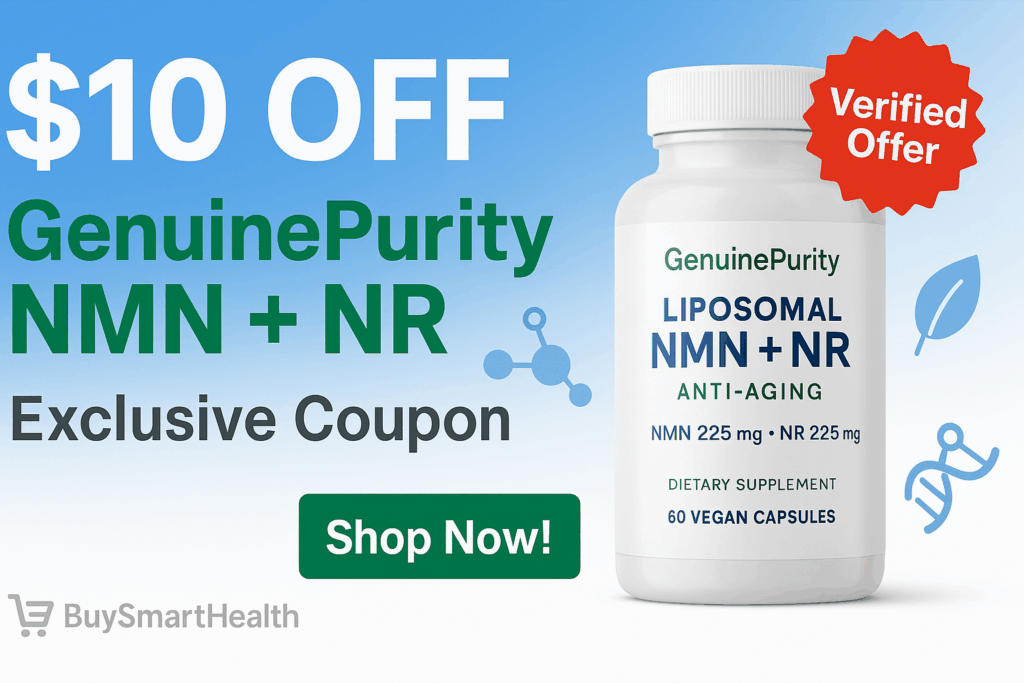 Genuine Purity NMN+NR Discount Code